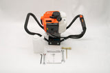 AgKNX 1-Person-Operated Post Hole Digger Head, 43cc / 1.75 hp Easy-Starting Two Stroke Engine (Digger Head only!)