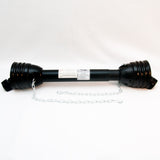 PTO Drive Line, General Purpose, 1-3/8" x 6 Spline to 1-3/8" Round, 32" - 42", Series 4