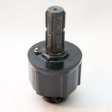 PTO 100 hp Quick-Release Over-Running Clutch Adaptor / Extension 1-3/8" x 6 Spline Female End, 1-3/8" x 6 Spline Male End