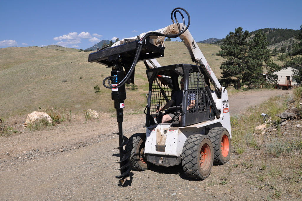 New Hydraulic Post-Hole Diggers for Skid-Steers Available