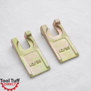 Tool Tuff  40/50 Style Industrial Duty Earth Auger Replacement Teeth (Industry standard, fits many other brands)