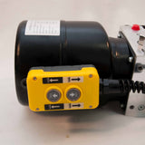 AgKNX Double-Acting 12 Volt DC Electro Hydraulic Power Unit w/Remote, Dump Trailer, DIY Hydraulic, etc