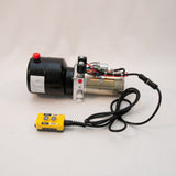 AgKNX Double-Acting 12 Volt DC Electro Hydraulic Power Unit w/Remote, Dump Trailer, DIY Hydraulic, etc