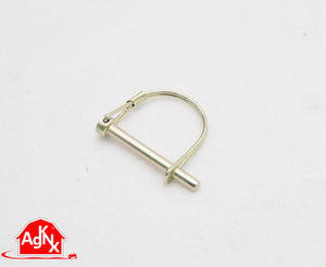 Lock Pin, Round Loop 1/4" Diameter x 2-1/4" Usable Length
