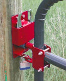 AgKNX Large Two-Way Lockable Gate Latch for 1-5/8" to 2" Diameter Tubing